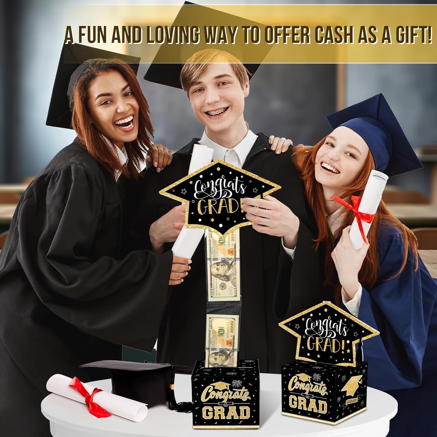 Graduation Party Money Box Graduation Gift Surprise Box