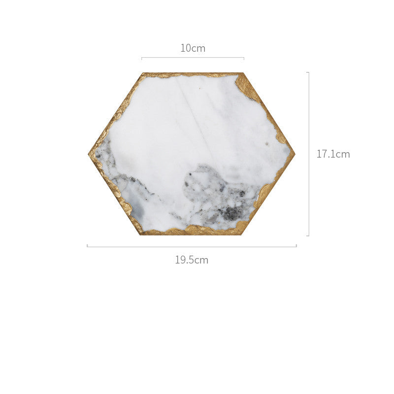 Natural Marble Mat Heat Dining Table Insulation Mat