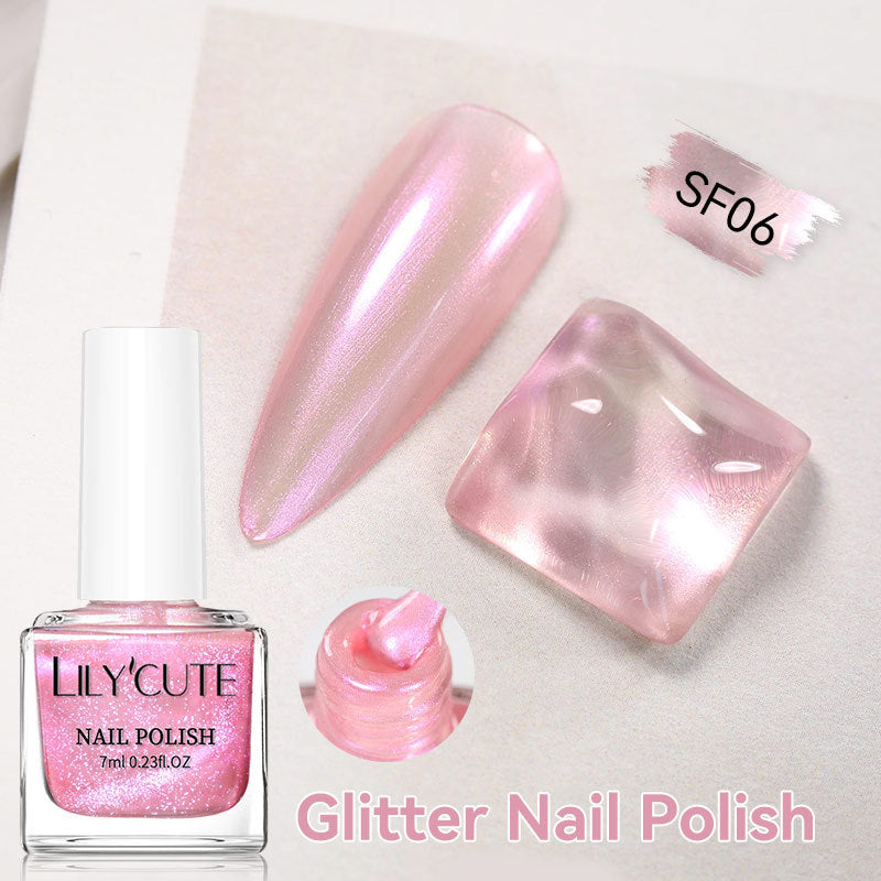 Quick-Dry Metallic Mirror Nail Polish, No Baking Required