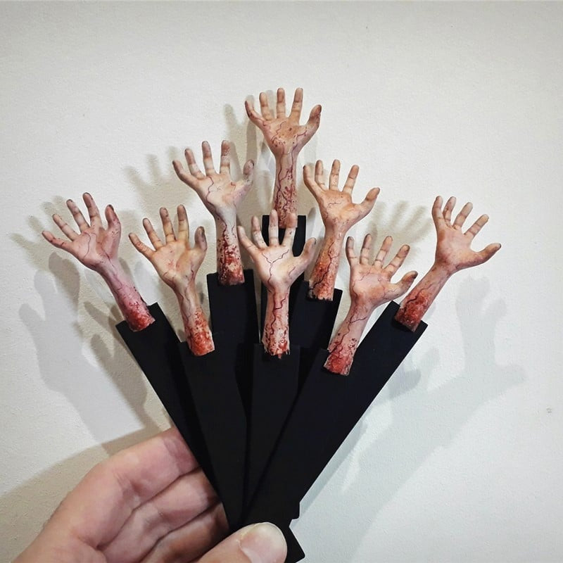 Creative Horror Element Resin Bookmark