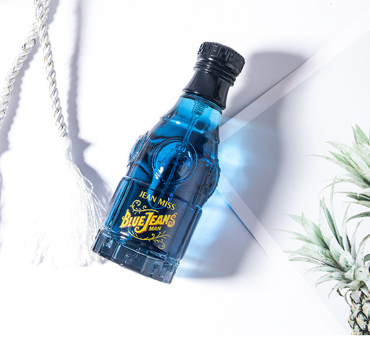 Blue Denim Cola Flavor Men's Perfume Azure Long-Lasting Natural Cologne 75mL