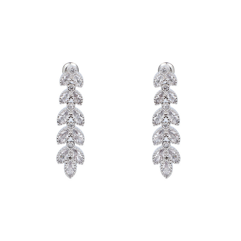 Zircon 4-Piece Set Lucky Dinner Ceremony Wedding Accessories