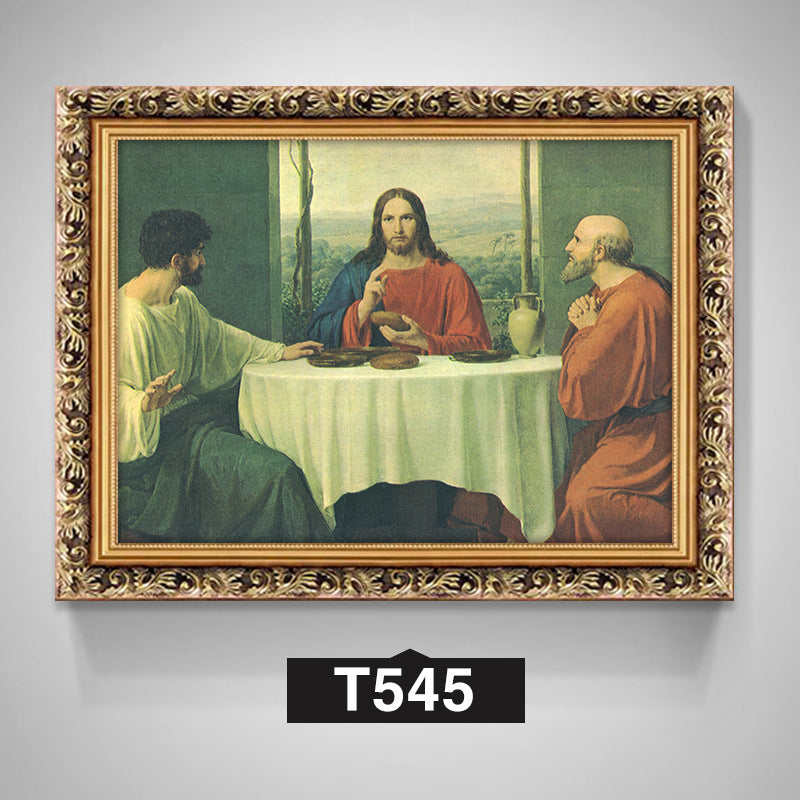 Church Bedroom Dining Room Oil Painting Porch