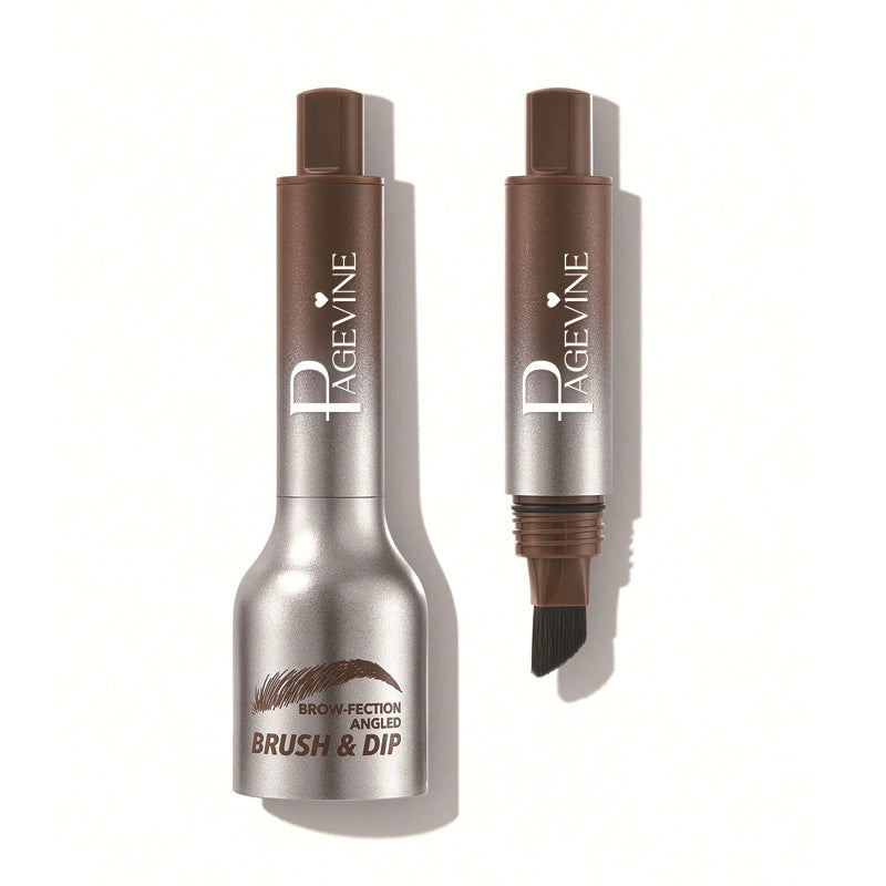 Brow Cream Big Brush Eyebrow Hairline Multi-Purpose Not Smudge Press Wild Eyebrow Pencil