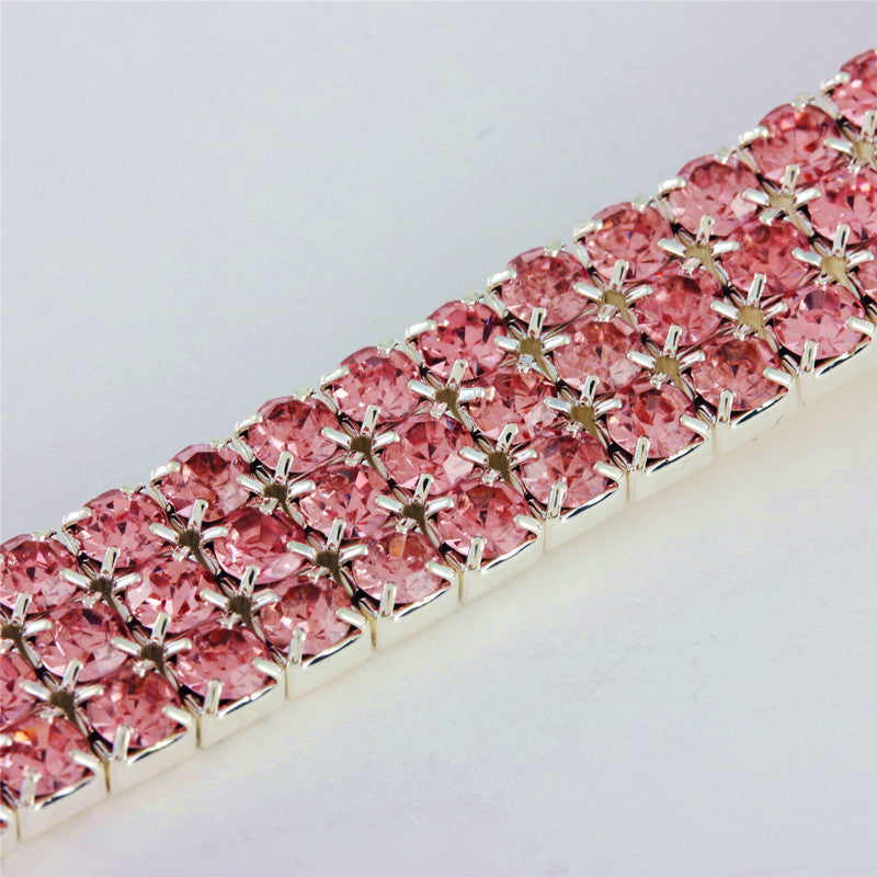 Pet Collar With Diamonds, Mixed-Color Cat And Dog Supplies, Cat Claws, Elastic Cat And Dog Necklace Jewelry