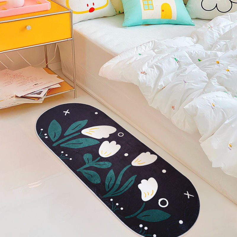 Fashion Absorbent Non-Slip Girl Ins Wind Floor Mat