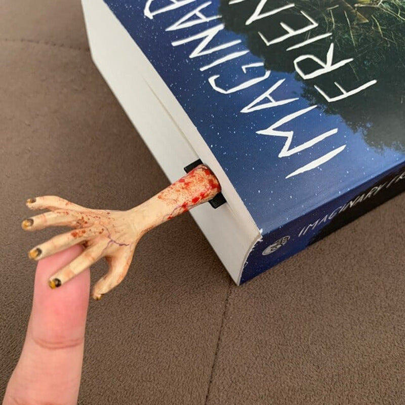 Creative Horror Element Resin Bookmark