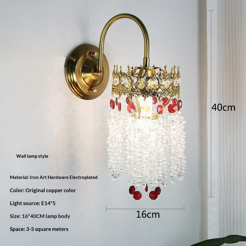 French Vintage Crystal Chandelier For The Living Room