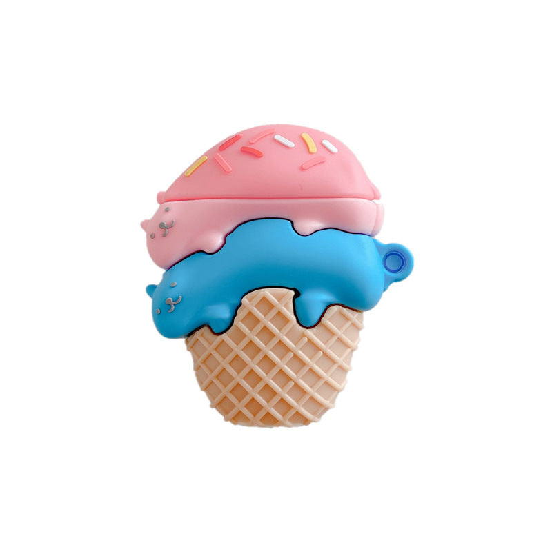 Wireless Earphone Cover Cute Soft Plastic Shell