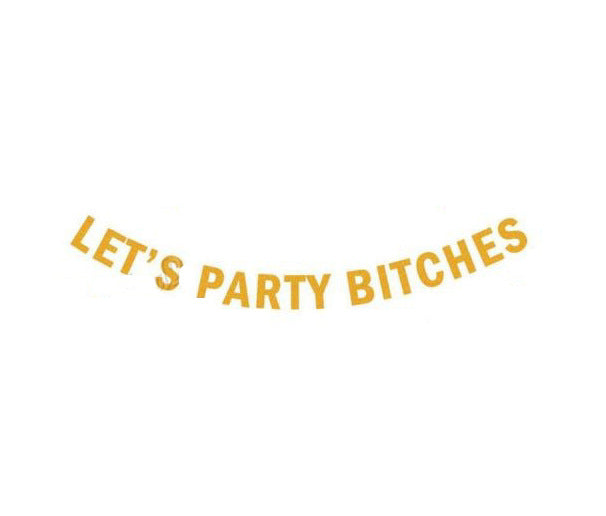 Hot New Product Letter Flag Bachelor Party Garland