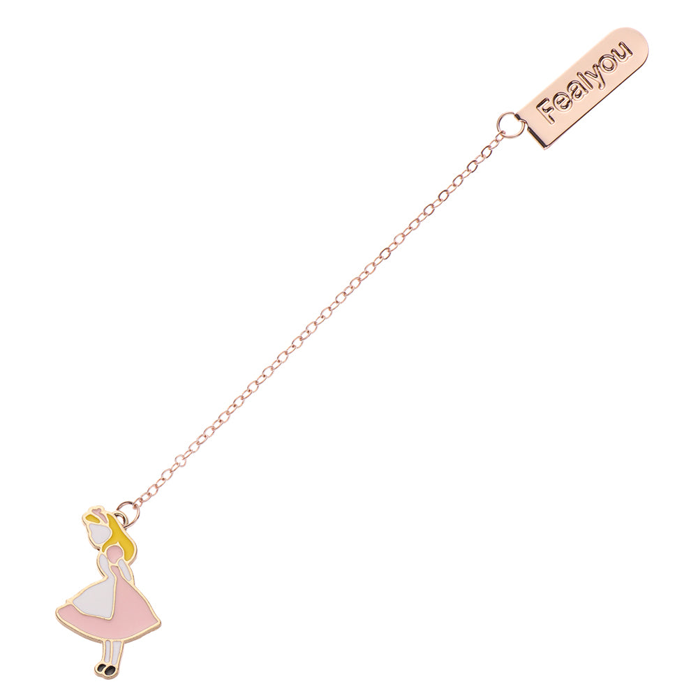 Creative Cartoon Metal Pendant Bookmark