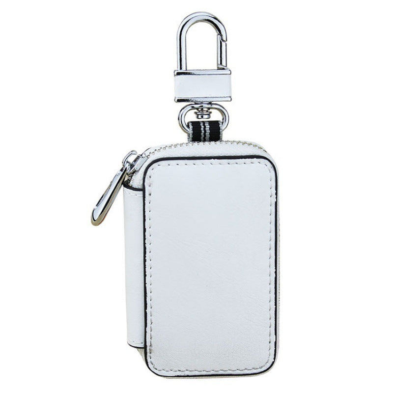 Cowhide Car Key Bag For Men And Women