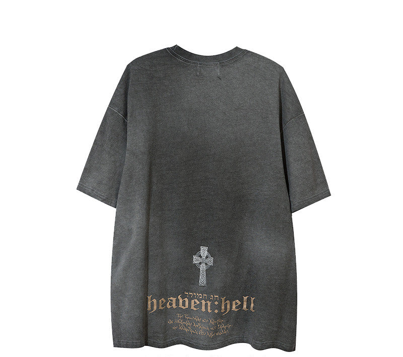 Stir-Fried Color And Make Old God Roman Retro Style Short Pomelo