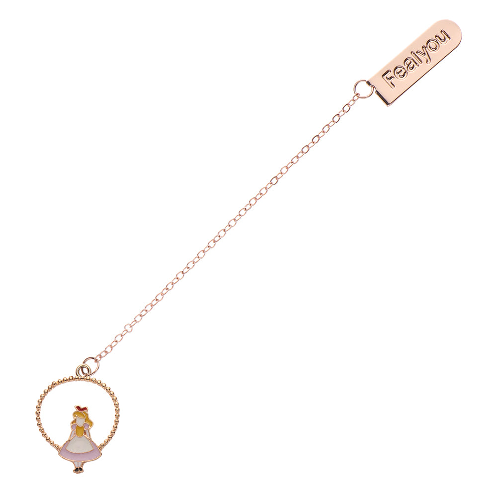Creative Cartoon Metal Pendant Bookmark