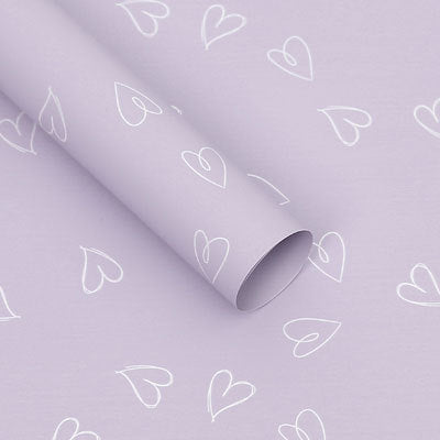 Waterproof Rose Flower Bouquet Wrapping Paper
