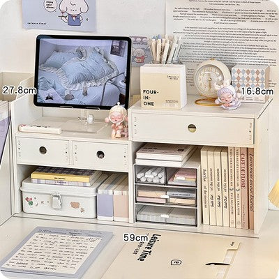 Desktop Combination Shelving BookstandDisplay Shelf