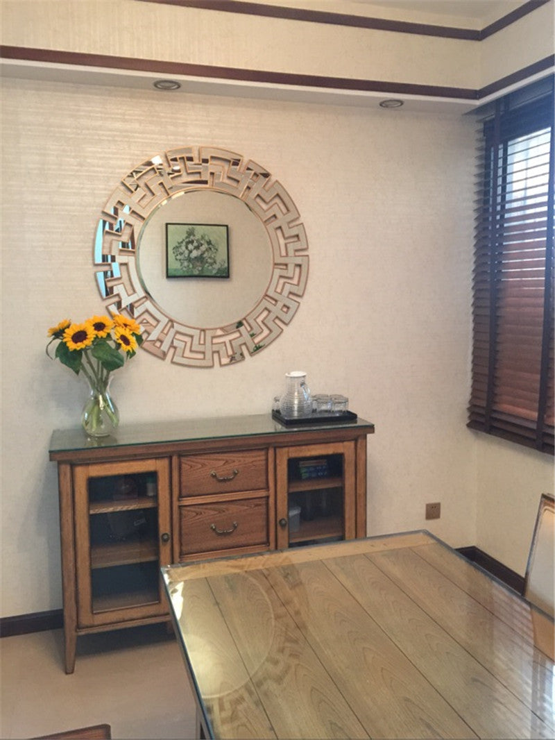 European Style Creative Dining Side Hanging Mirror