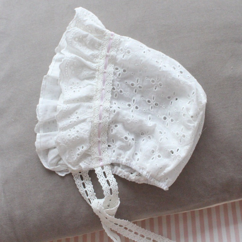 Simple And Creative Newborn Lolita Lace Hat