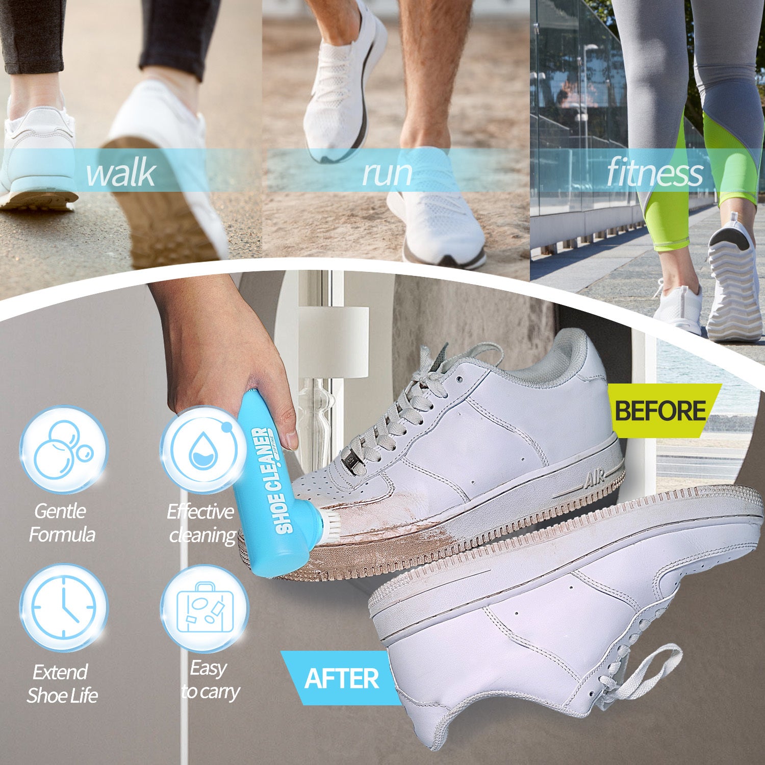 JIFFINE Sneaker Cleaner