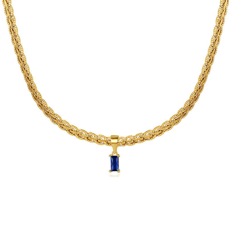 18k Genuine Gold Plated Angel Pendant Necklace