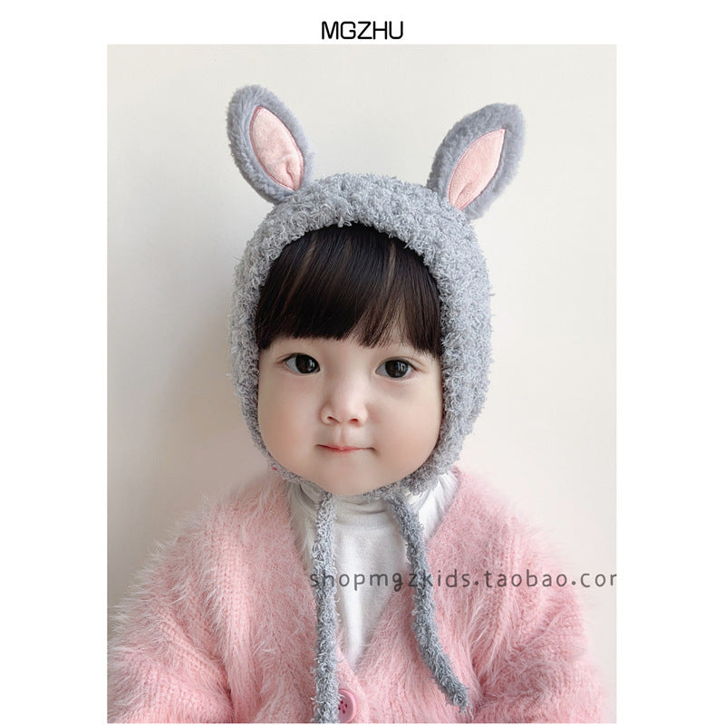 Baby Hat Autumn And Winter Thickening Knitted Hat