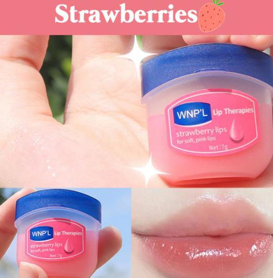 Makeup Lip Balm Set Moisturizing Refreshing Non-Sticky Fruit Series Anti-Chapped Lip Treatment for 1pcs