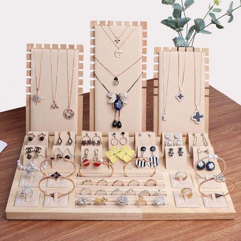 Bamboo Fungus Ring Frame Jewelry Storage Tray