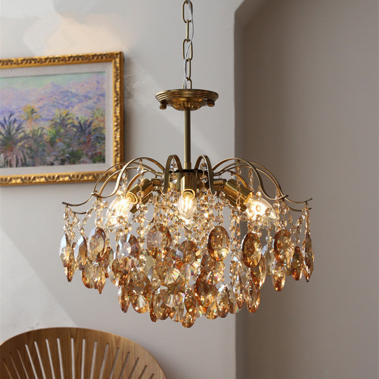 Full Spectrum Eye Protection Romantic Crystal Chandelier