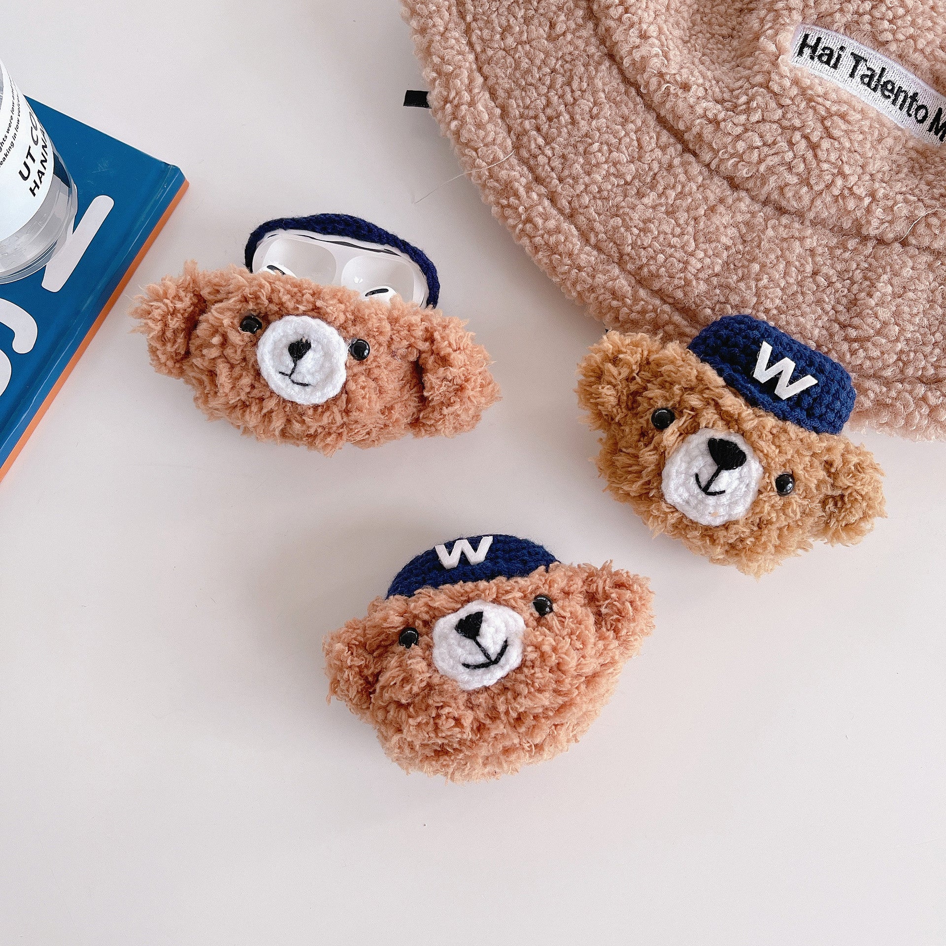 Applicable Bluetooth Headset Protective Cover Cartoon Plush