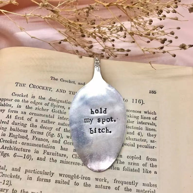 Spoon Book Mark Carving Bookmark