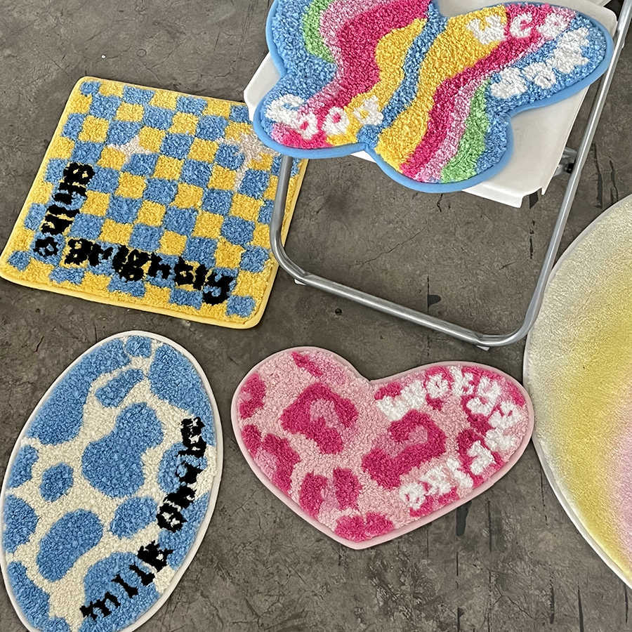 Non-Slip Door Mat Bathroom Kitchen Plush Mats