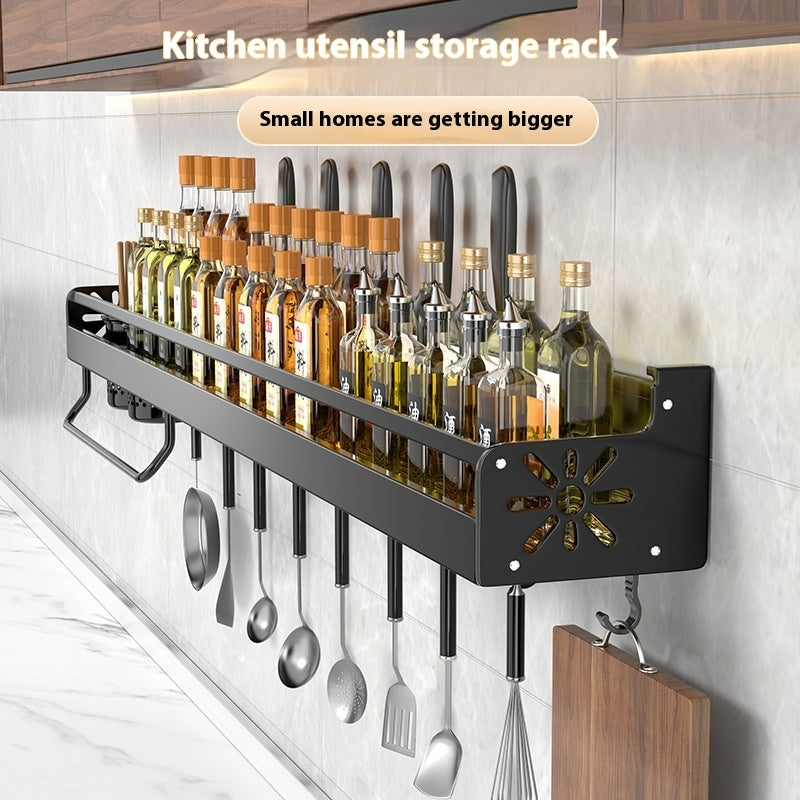 Kitchen Storage Rack Punch-Free Multi-Functional Household