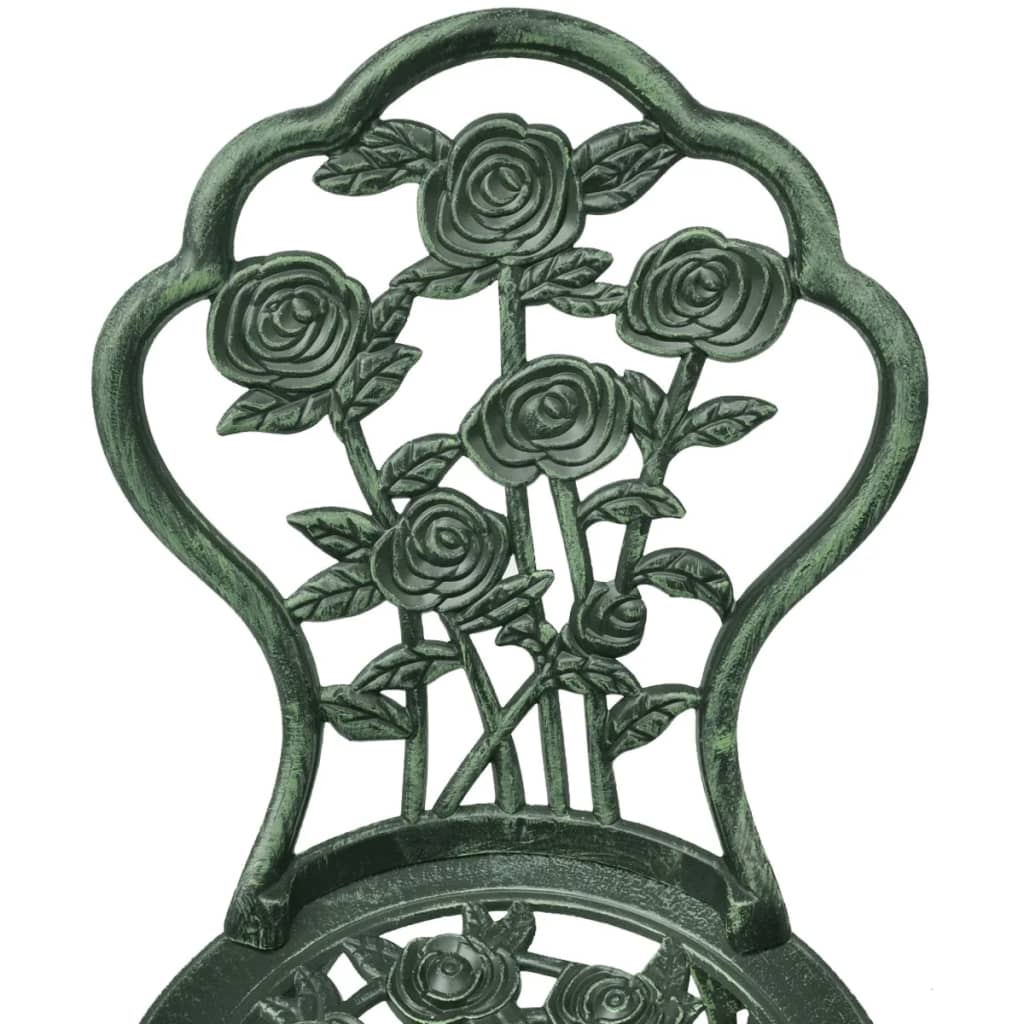 3-Piece Bistro Set, Cast Aluminum