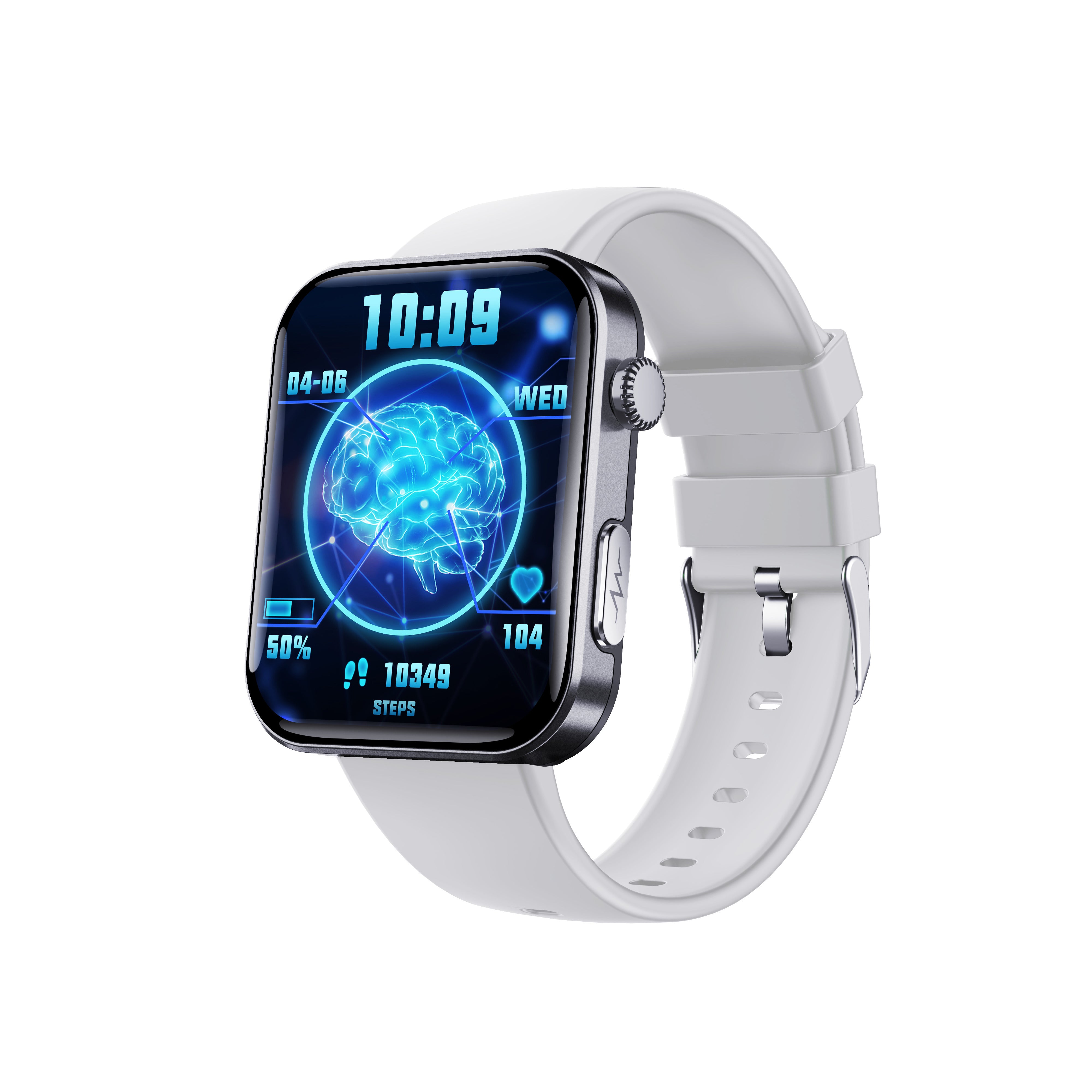 Smart Watch For Men Women Healthy Mornitoring Ips Screen Fitness Tracker With Bluetooth Call  IP67 Waterproof Heart Rate Sleep SpO2 Monitor Pedometer Multiple Sports 7 Days Battery Life
