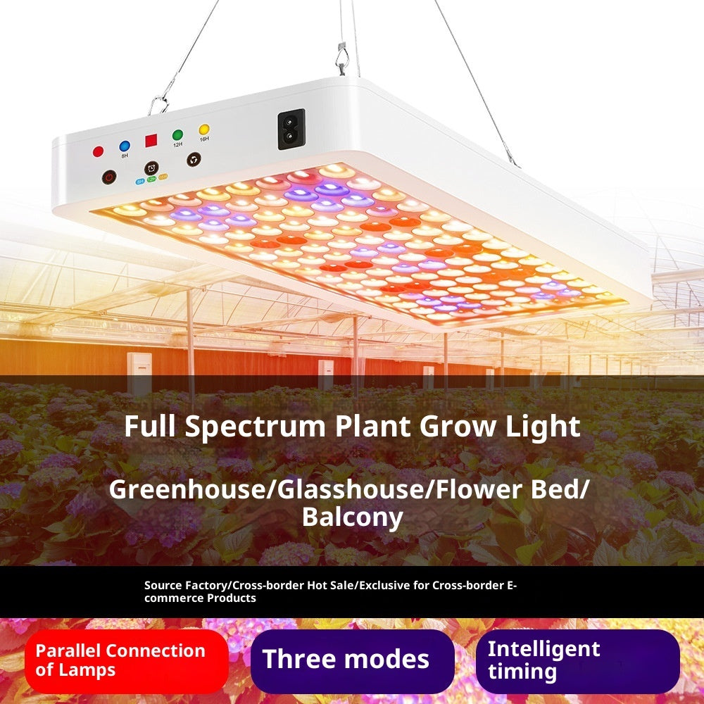 Led Grow Light Outdoor Plastic Greenhouse Vegetable Plant Growing Light