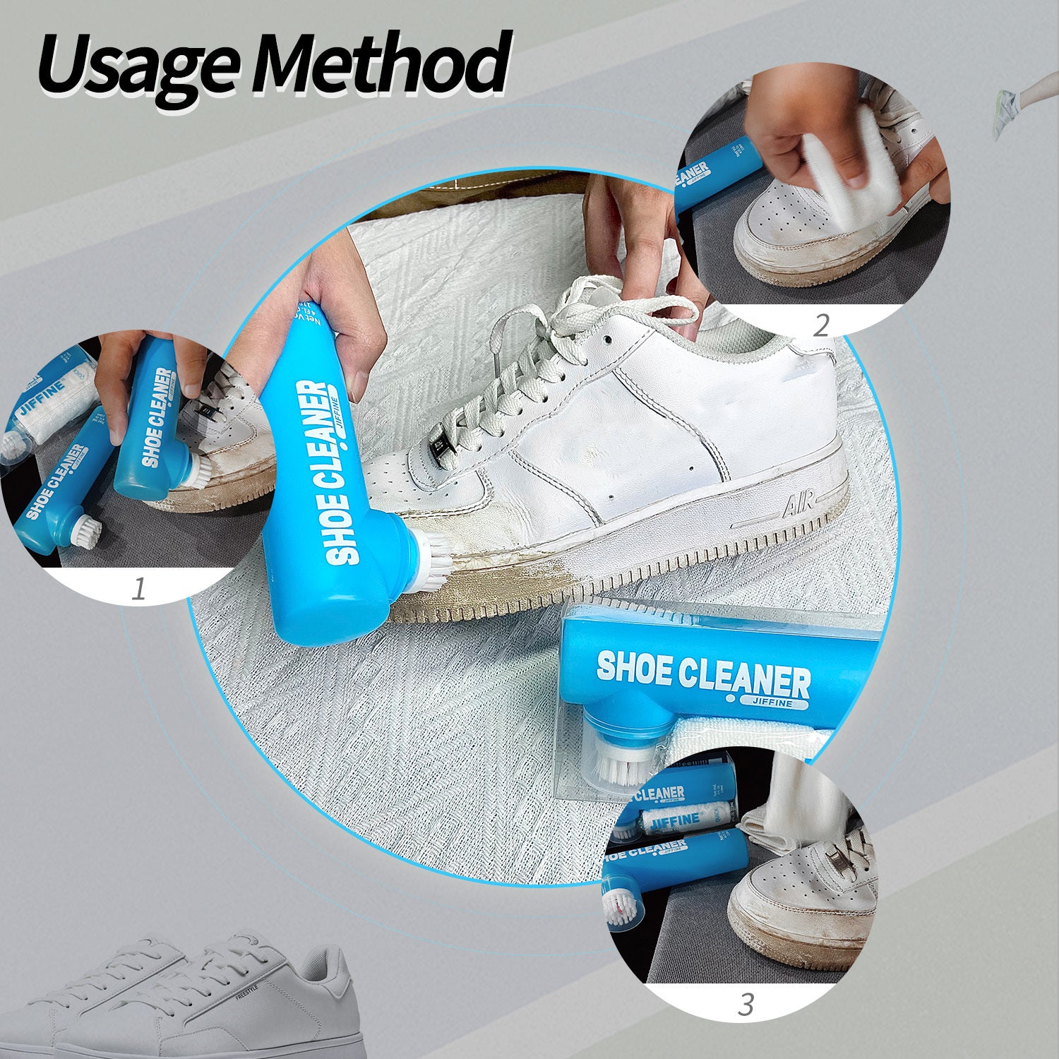 JIFFINE Sneaker Cleaner