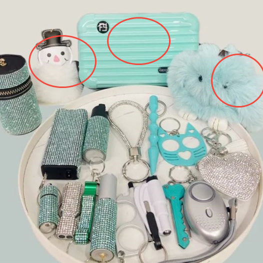 Self-Defense Alarm Key Chain