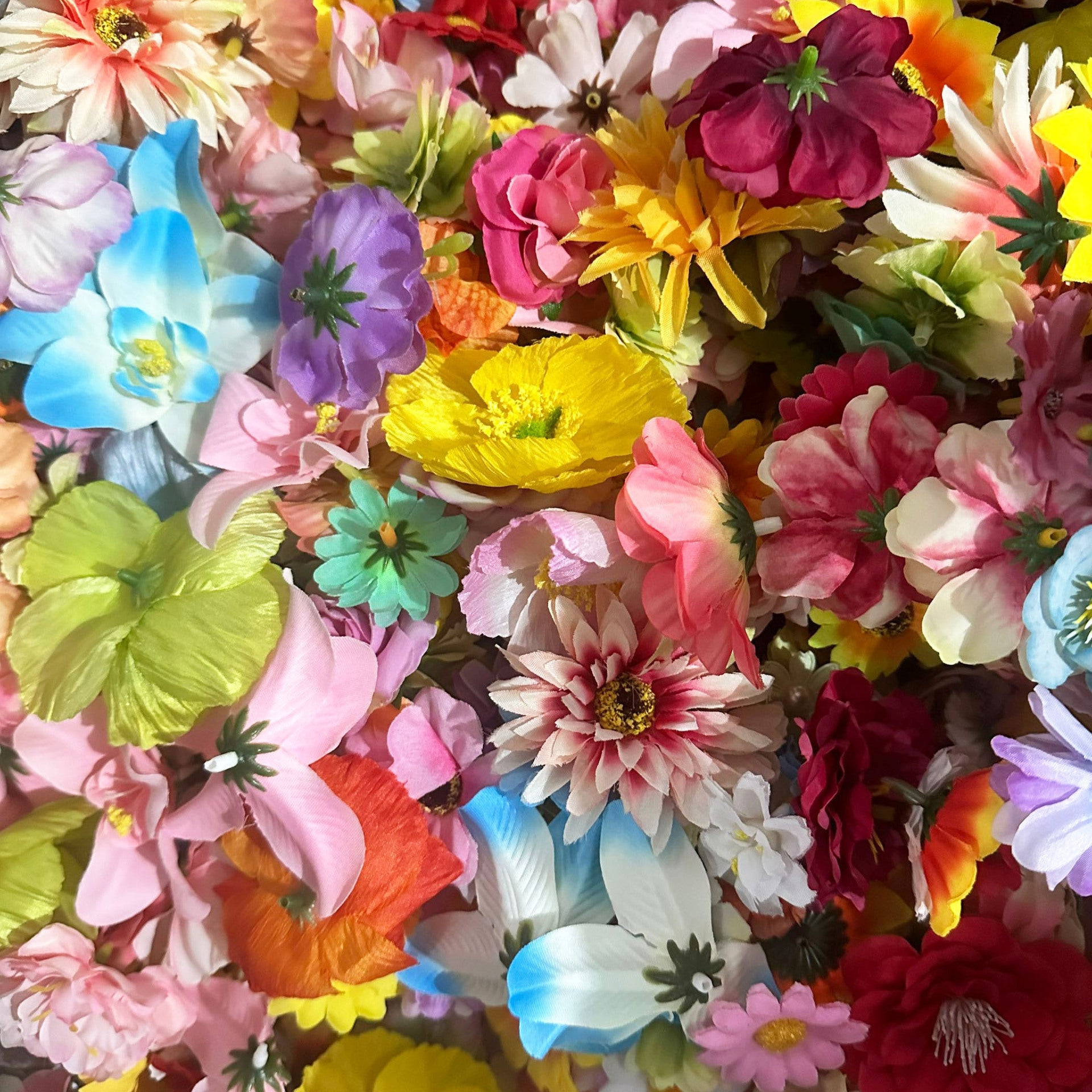 Suspended Flower Door Curtain Environment Creation Photo Punch-In Artificial Flower Curtain Petal Rain Waterfall Flower Scene Layout Decoration