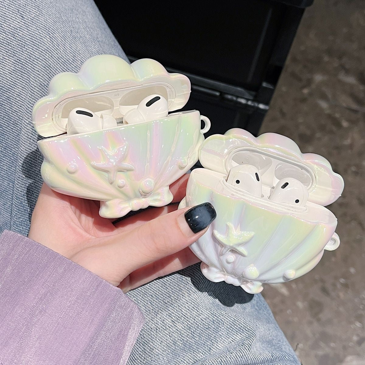 Colorful Shell Headphone Case