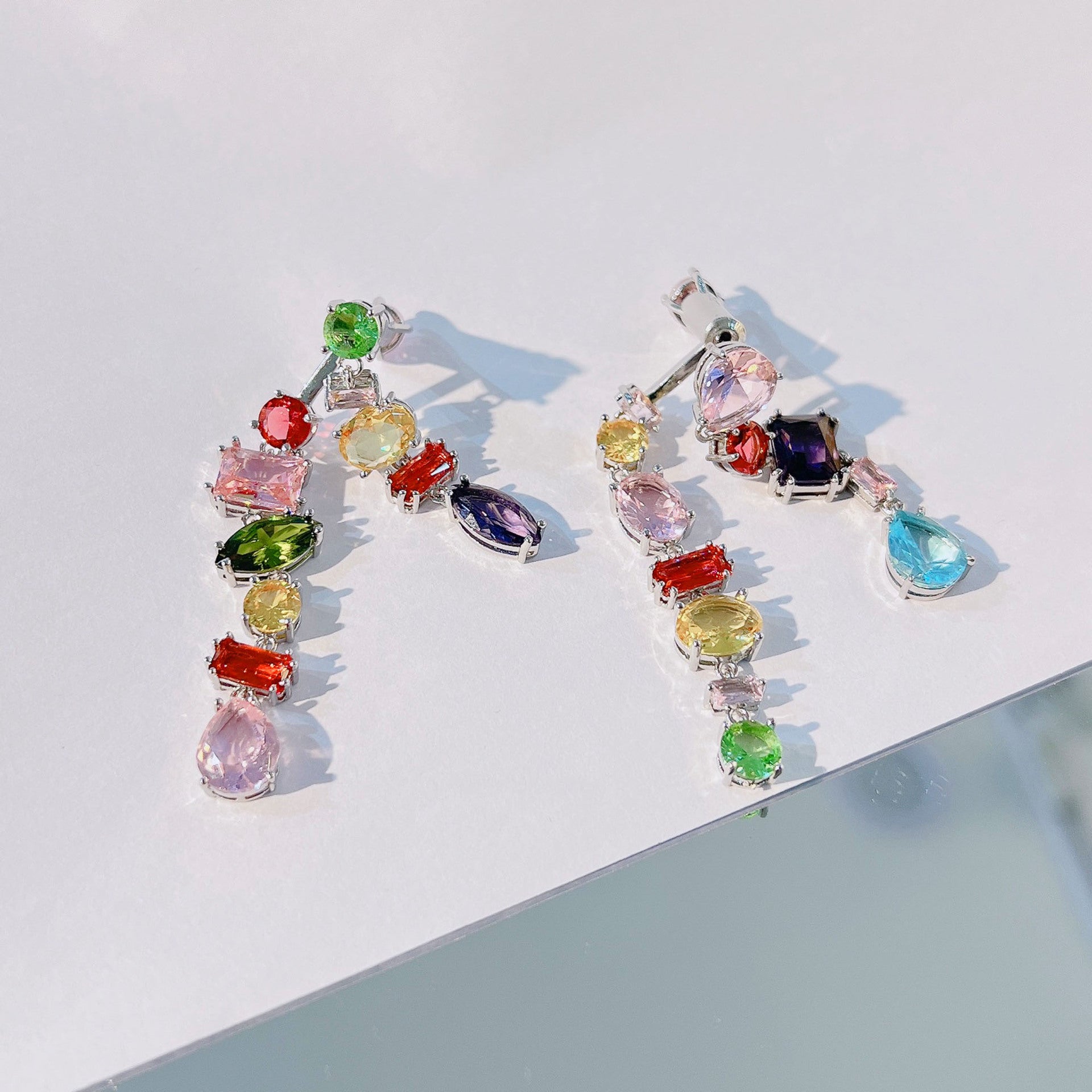Women's Square Candy Crystal Bracelet