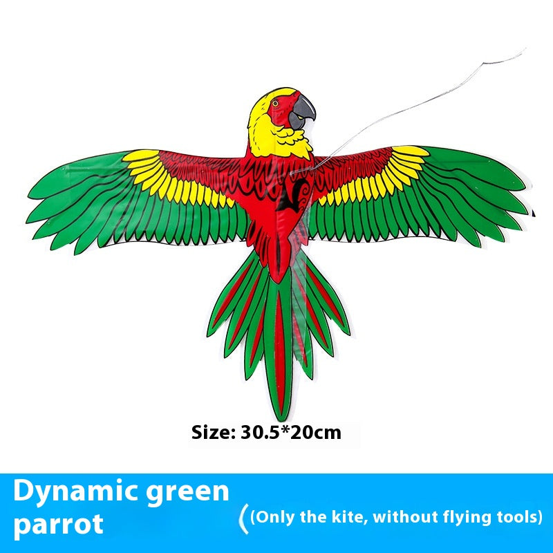 Kite Diy Material Package Handheld Fishing Rod Dynamic Kite Plastic Breeze Easy To Fly Small Kite