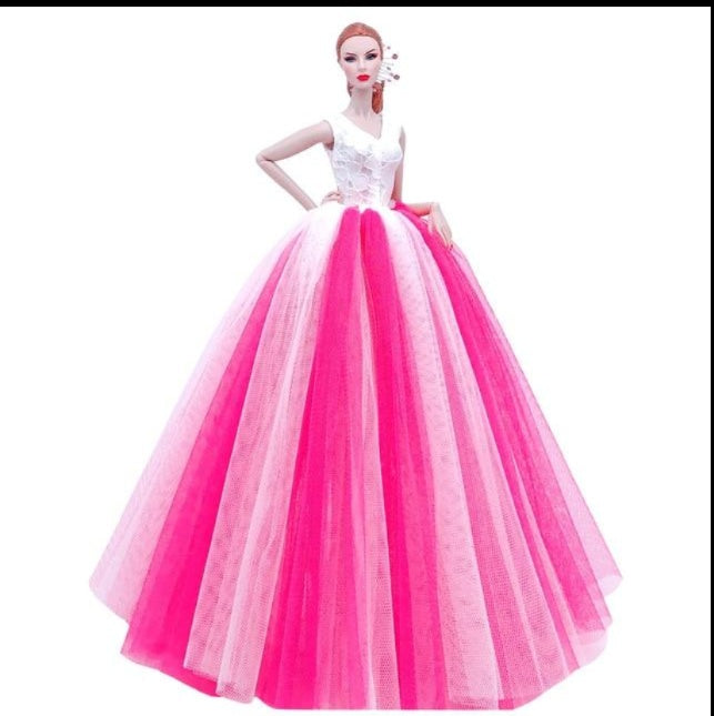 Wedding Dress Big Skirt Veil