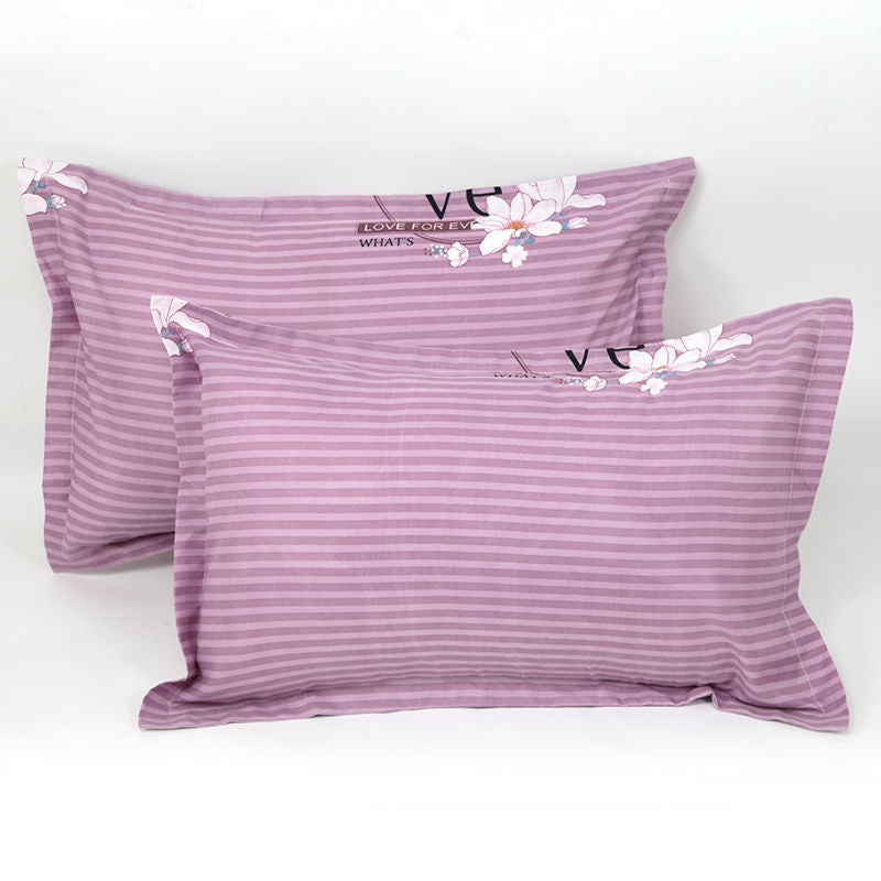 Pillowcase Pair Plus Size Thickened Home