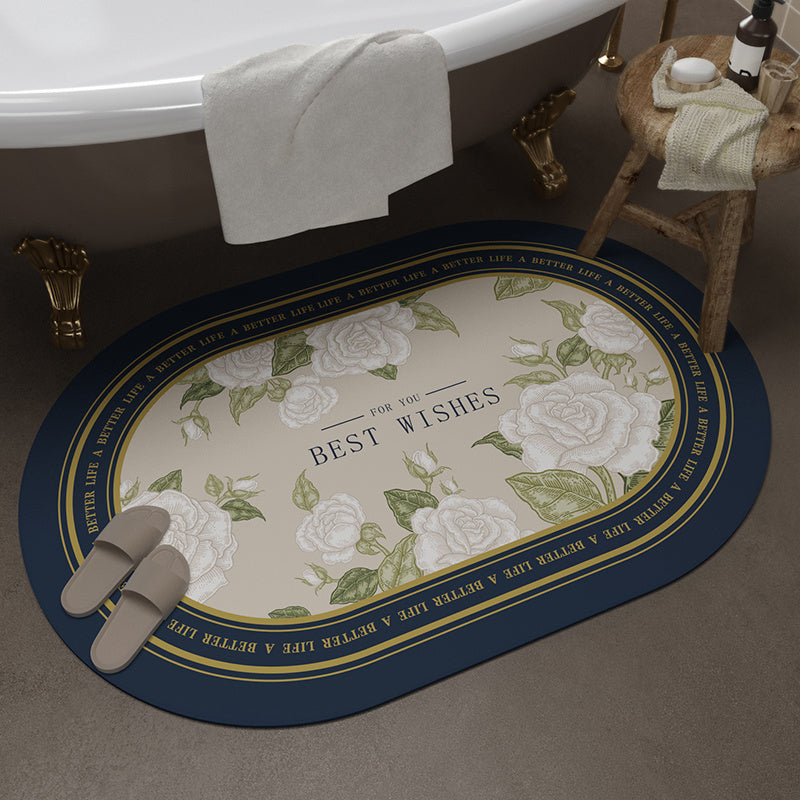 American Hydrophilic Pad Bathroom Mats Bathroom Non-Slip Quick-Drying Floor Mat Kitchen Door