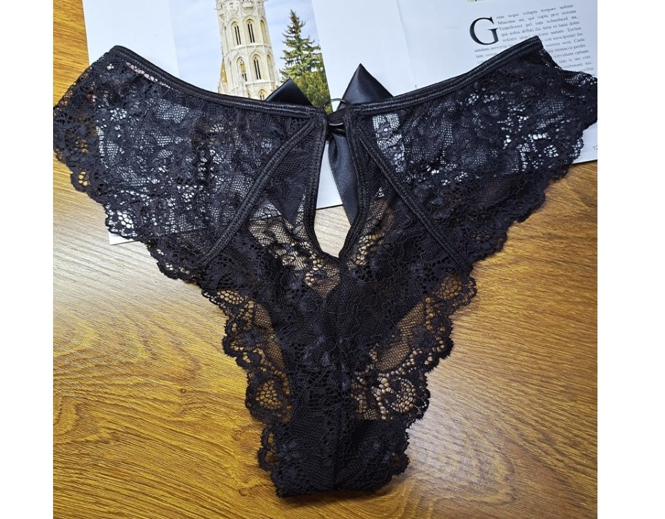 Sexy Low-Waist Seamless Mesh Lace Panties