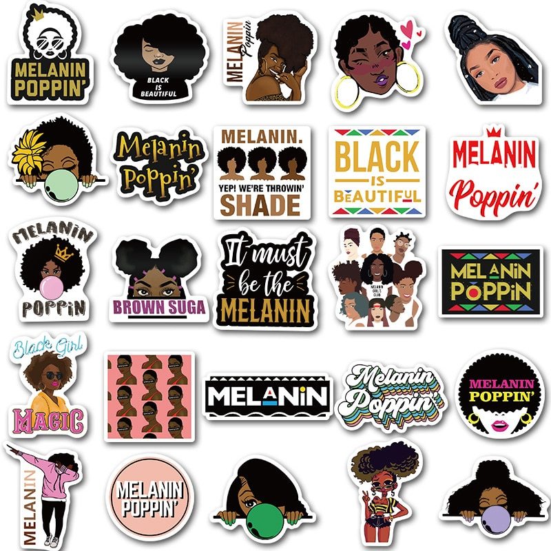 Motivational Black Girl Sticker