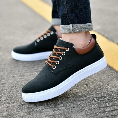 Breathable Mens Casual Canvas Sport Shoes