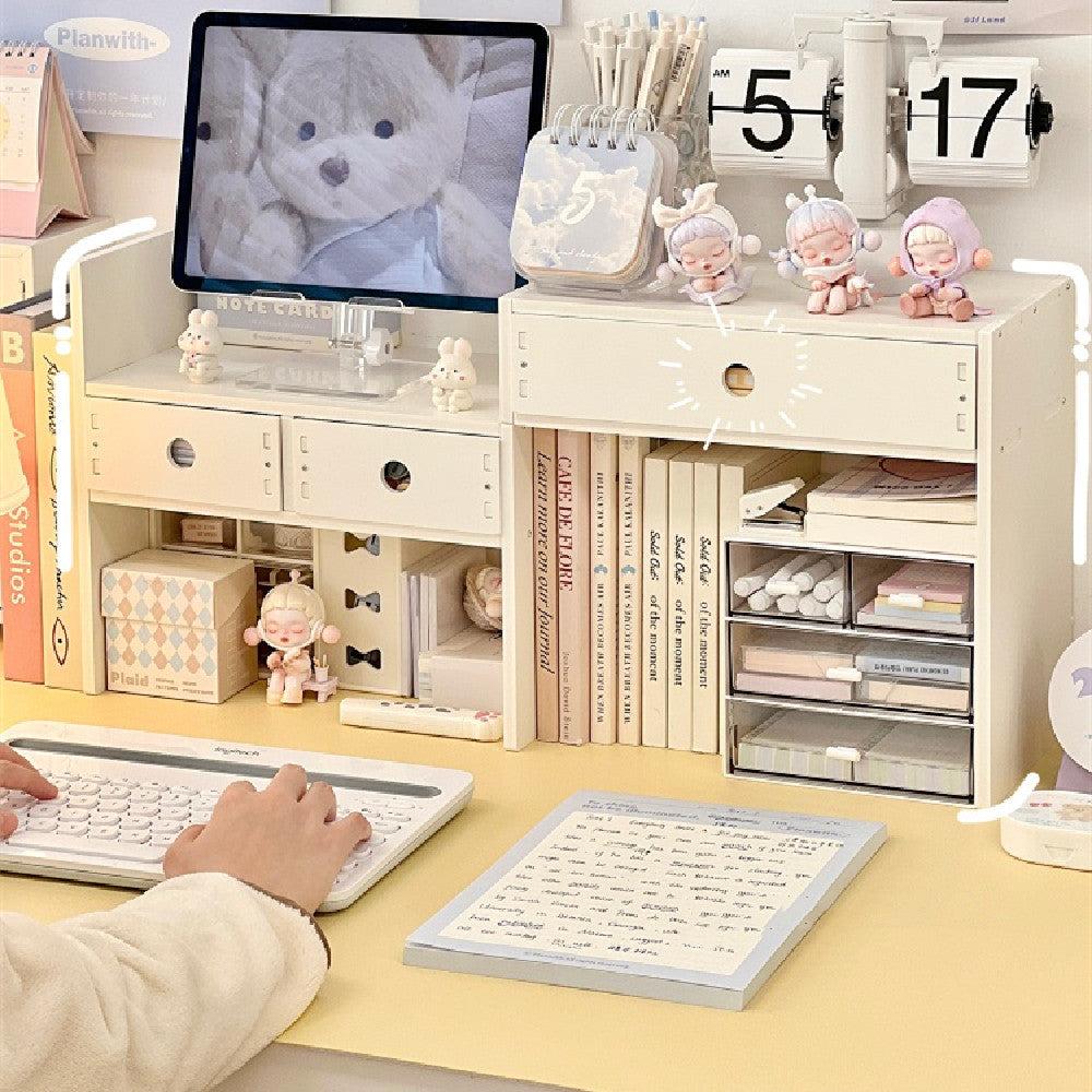 Desktop Combination Shelving BookstandDisplay Shelf