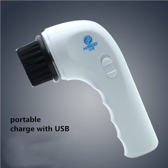 Electric Household Shoe Polisher Shoe Brush Hand-Held Automatic Oiling Leather Maintenance Portable Shoe Polisher