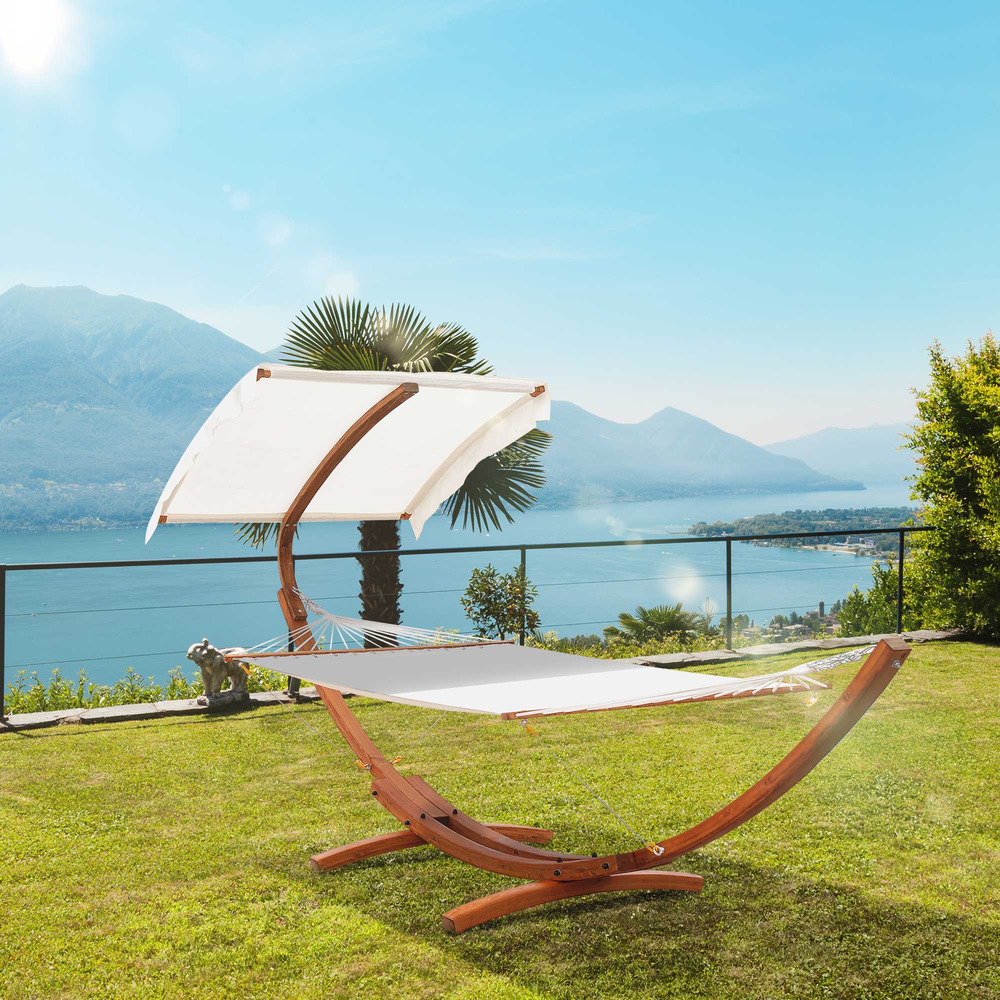 Outdoor Hammock with Stand & Accessories